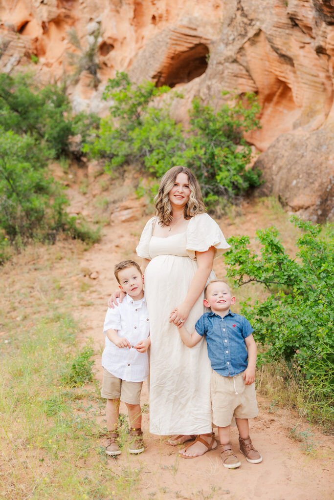 Red Ledges Utah Family Session