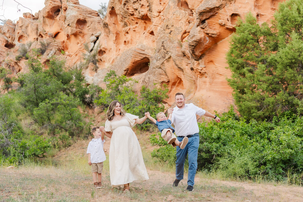 Red Ledges Utah Family Session