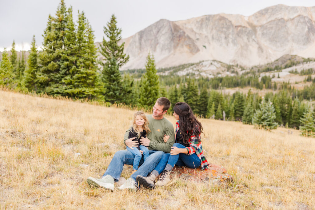 Snowy Range Mountain Family Session