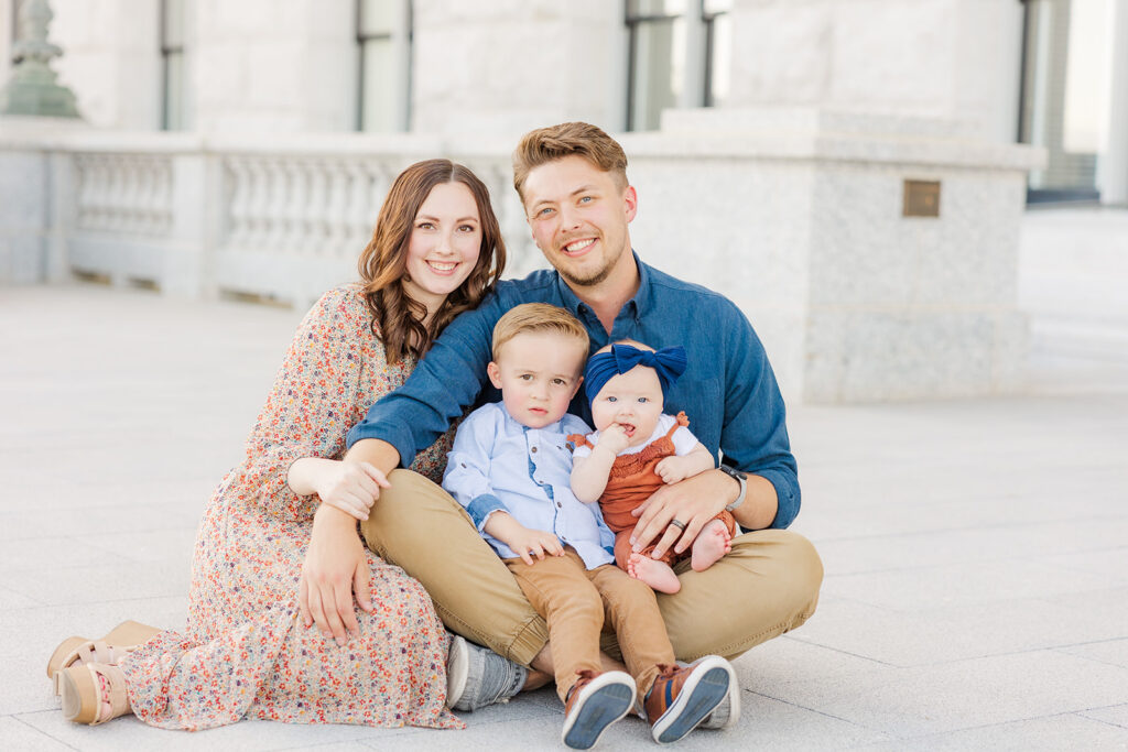 Utah State Capital Family Session