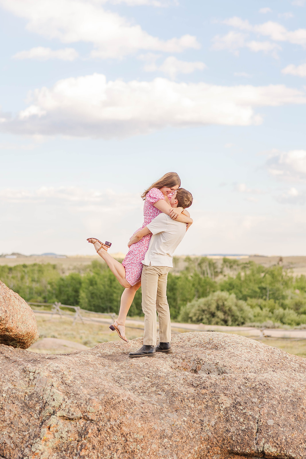 Vedauwoo Wyoming Engagement Session