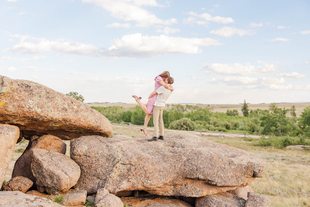 Vedauwoo Wyoming Engagement Session