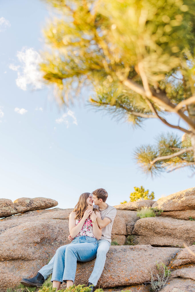 Vedauwoo Wyoming Engagement Session