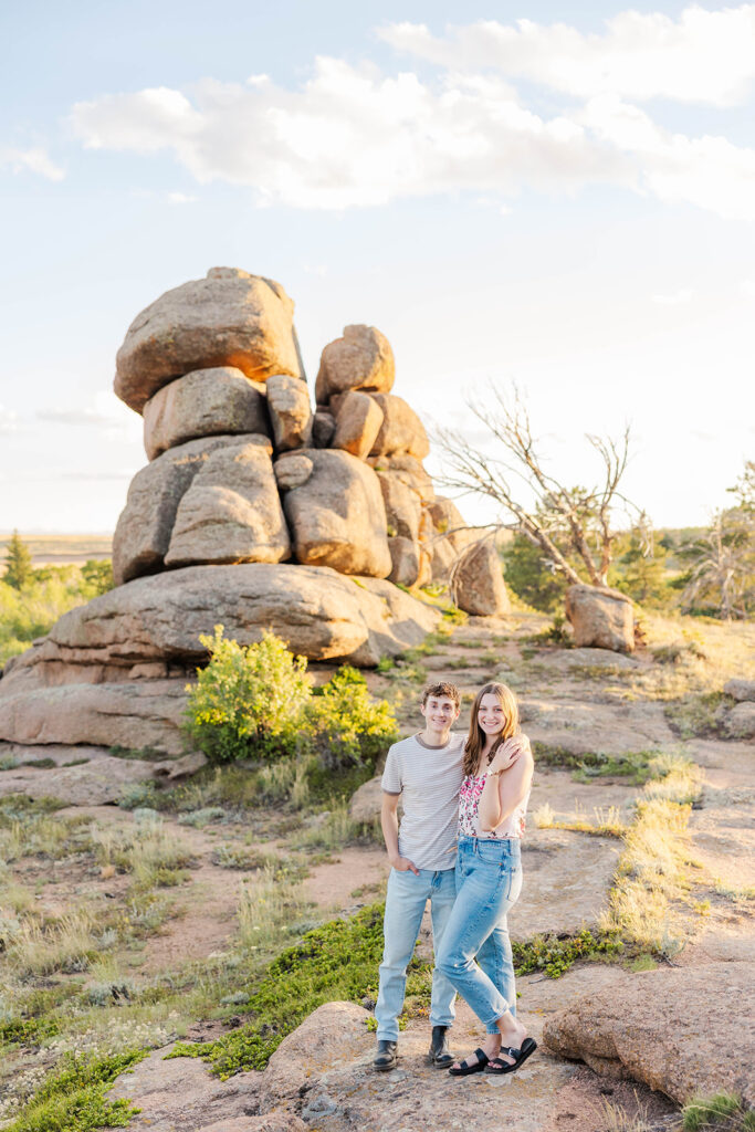 Vedauwoo Wyoming Engagement Session